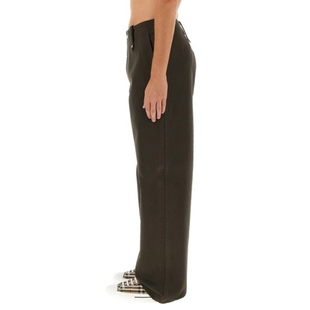 Burberry Wide-Leg Cotton Pants - NWT - Picture 4 of 4